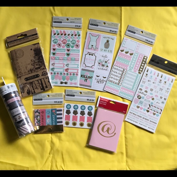Recollections Accessories - 9 itm planner accessories haul